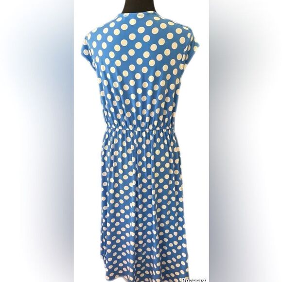 Robbie Bee Polka-dotted dress size Medium - Picture 4 of 9